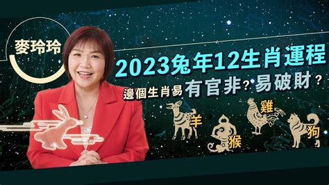 2023麥玲玲|【麥玲玲2023十二生肖整體運勢】2023兔年運勢＋十。